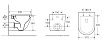 Комплект Weltwasser 10000010837 унитаз Merzbach 041 MT-BL + инсталляция Marberg 410 + кнопка Mar 410 SE GL-WT