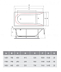 Фронтальная панель Vayer Boomerang 160x70 L