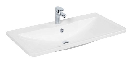 Мебель для ванной BelBagno Acqua 80 см напольная Bianco Lucido