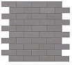 Мозаика Atlas Concorde Arty Charcoal Minibrick 30,5x30,5 см, 9ASH