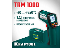 Инфракрасный пирометр Kraftool Professional TRM-1000 -50С +950С 45703-950