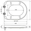 Крышка-сиденье BelBagno Sfera-T BB123SC с микролифтом