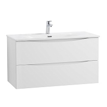 Тумба с раковиной BelBagno Marino-Cer-N 80 см Bianco Opaco