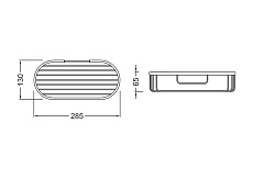 Полка Aquatek AQ4916BG шлифованное золото