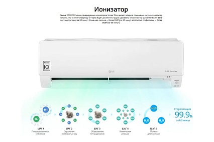 Сплит система LG EVO MAX DC18RH.NSKR Внутренний блок/DC18RH.UL2R Внешний блок 64939745