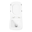 Крышка-сиденье Belbagno Sela BB3201SC, с микролифтом, белый