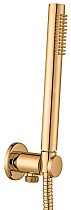 Душевой набор Paffoni Light KITLIG015HG006 душ 22.5 см, медовое золото
