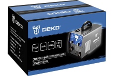 Сварочный полуавтомат Deko DKWM250NG, MIG без газа/MMA/TIG LIFT, 250А 051-4696