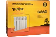 Радиатор Tropic 350x80, алюминиевый, 8 секций 7601.037