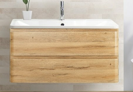 Тумба с раковиной BelBagno Albano 120 см подвесная, Rovere Rustico