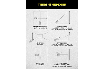 Лазерный дальномер Technicom TC-DM60G