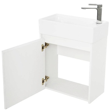 Мебель для ванной BelBagno Kraft Mini 50 см Bianco Opaco, L