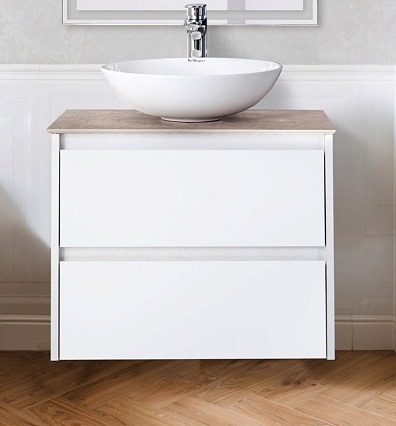 Тумба с раковиной BelBagno Kraft 60 см Pietra Bianco