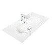 Мебель для ванной BelBagno Kraft 80 см 1 ящик, полка Bianco Opaco