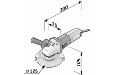 Угловая шлифовальная машина Flex L 15-11 125 230/СЕЕ 447692