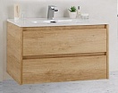 Тумба с раковиной BelBagno Kraft 39-800 80 см Rovere Nebrasca Nature