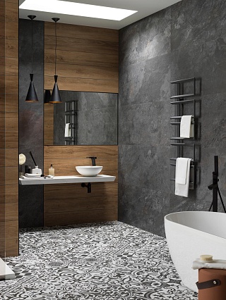 Плитка Porcelanosa Image (Mirage) Dark 40x80 см, 100293238