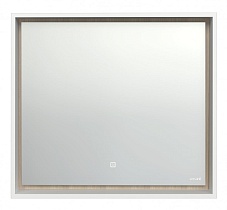 Зеркало Cersanit Louna 80 см белый