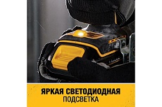 Ультракомпактная бесщёточная ударная дрель-шуруповерт DeWalt 18 В XR, БЗП патрон 13 мм, 2 батареи 5.0Ач DCD709P2T-QW