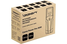 Источник бесперебойного питания Ippon Game Power Pro 1500 900Вт 1500ВА черный 1908312