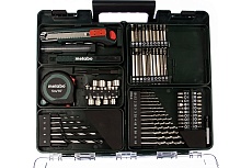 Аккумуляторный винтоверт Metabo BS 18 LT Set с набором оснастки 602102600