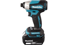 Аккумуляторный ударный шуруповерт Makita 18В, BL, XPT, Li-ion, 140 Нм, 2 скорости DTD157RTJ