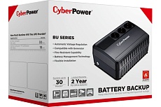 Источник бесперебойного питания Cyberpower line-interactive 725va/390w (3 euro) BU725E