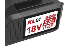 Профессиональная аккумуляторная батарея KLPRO KLA1850 18.0 v / 5.0 ah li-ion 14010