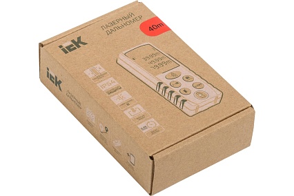 Лазерный дальномер IEK DM40 Professional TIR21-3-040