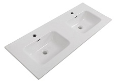 Тумба с раковиной BelBagno Kraft 120 см, 2 ящика Rovere Galifax Bianco