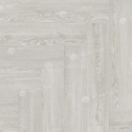 SPC ламинат Alpine Floor Parquet LVT Дуб Арктик 590x118x2,5 мм, ECO 16-4