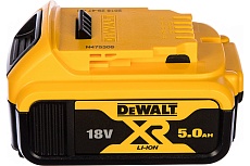 Аккумулятор (18 В; 5.0 А*ч; Li-Ion) DeWalt DCB 184