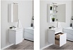 Мебель для ванной Aquanet София 50 см белый