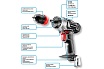 Аккумуляторная дрель-шуруповерт Graphite Energy+ 58G022