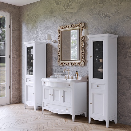 Мебель для ванной TW collection Veronica Nuovo 105 см, 3 ящика, bianco