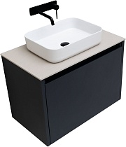 Мебель для ванной Allen Brau Fantasy 80 см 1+1 ящик, anthracite matt