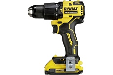 Ультракомпактная бесщёточная ударная дрель-шуруповерт DeWalt 18 В XR, БЗП патрон 13 мм, 2 батареи 5.0Ач DCD709P2T-QW