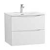 Тумба с раковиной BelBagno Marino-Cer-N 70 см Bianco Lucido