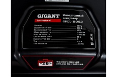 Инверторный генератор Gigant Professional GPIGL-3800EO