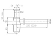 Сифон для раковины Rav Slezak MD0545Z