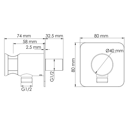 Душевой набор WasserKRAFT Tauber A6451.296.097.121.275.100.276 никель