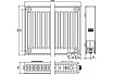 Радиатор Kermi otop FTV 22, 100х300х1600, X2 Inside, R, RAL 9016 белый FTV220301601R2Y