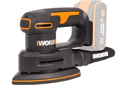 Аккумуляторная виброшлифмашина Worx WX822.9