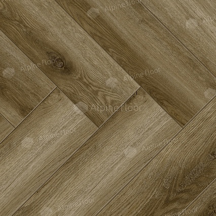 Ламинат Alpine Floor Herringbone 12 Pro Дуб Марсель 606x101x12 мм, LF106-9A