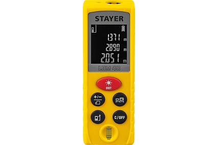 Лазерный дальномер Stayer LDM-40 Professional 34956