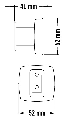 Крючок Mediclinics Medisteel AI0033CS хром матовый