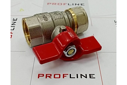 Кран шаровой для м/п труб PROFLINE цанга-гайка 16x1/2 УТ-00036227