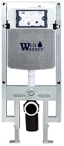 Комплект Weltwasser 10000011336 унитаз Merzbach 043 MT-BL + инсталляция + кнопка Amberg RD-CR