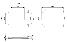 Крышка-сиденье Allen Brau Infinity 4.21013.20 с микролифтом, белый