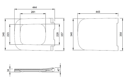 Крышка-сиденье Allen Brau Infinity 4.21013.20 с микролифтом, белый